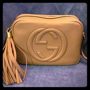 Authentic Gucci soho disco crossbody bag